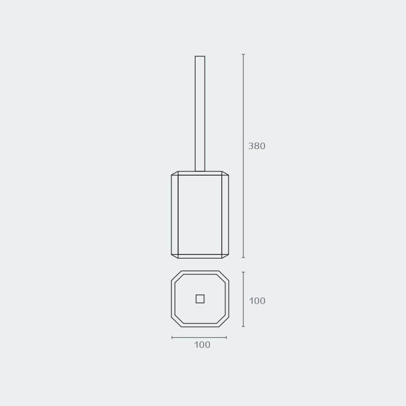 מברשת לניקוי אסלה דגם SQ30 סקיצה