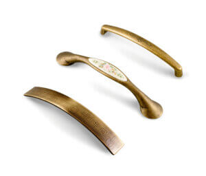 Different Furniture Accessories Door Furniture Handles Isolate